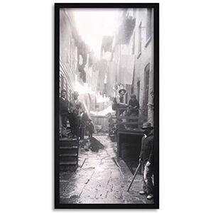 Artery8 Riis Bandits Roost Mulberry Street New York 1888 Framed Wall Art Print Long 25X12 Inch Artery8 Riis Bandits Roost Mulberry Street New York 1888 Framed Wall Art Print Long 25X12 Inch