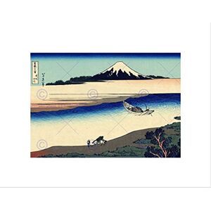 Wee Blue Coo Katsushika Hokusai Tama River Musashi Province Wall Art Print Wee Blue Coo Katsushika Hokusai Tama River Musashi Province Wall Art Print
