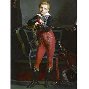 Artery8 Dubois-Drahonet Portrait Achille Deban De Laborde Painting Art Print Canvas Premium Wall Decor Poster Mural Artery8 Dubois-Drahonet Portrait Achille Deban De Laborde Painting Art Print Canvas Premium Wall Decor Poster Mural