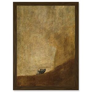 Artery8 - The Dog Reproduction - Brown - A4 - Wall Art Print Artery8 - The Dog Reproduction - Brown - A4 - Wall Art Print