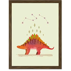 Wee Blue Coo Dinosaur Stegosaurus Wall Large Framed Art Print Poster Wall Decor 18x24 inch Wee Blue Coo Dinosaur Stegosaurus Wall Large Framed Art Print Poster Wall Decor 18x24 inch