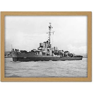 Fine Art Prints War WWII USA Destroyer USS Cabana Battleship 1945 Photo Artwork Framed Wall Art Print 18X24 Inch Fine Art Prints War WWII USA Destroyer USS Cabana Battleship 1945 Photo Artwork Framed Wall Art Print 18X24 Inch