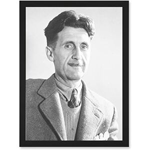 Artery8 Vintage Photo Portrait 1984 Writer Author George Orwell Artwork Framed Wall Art Print A4 Artery8 Vintage Photo Portrait 1984 Writer Author George Orwell Artwork Framed Wall Art Print A4