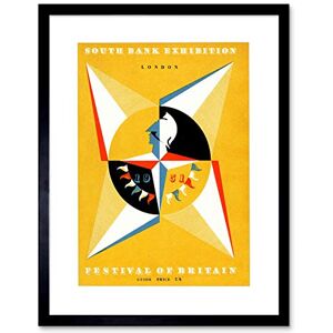 Wee Blue Coo Ad Festival Britain 1951 Framed Art Print Picture F12X1640 Wee Blue Coo Ad Festival Britain 1951 Framed Art Print Picture F12X1640