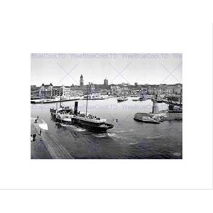 Wee Blue Coo Helsingborg Denmark 1897 Vintage History Old BW Wall Art Print Wee Blue Coo Helsingborg Denmark 1897 Vintage History Old BW Wall Art Print