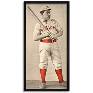 Wee Blue Coo Hugh Duffy Boston Baseball Long Panel Framed Wall Art Print Wee Blue Coo Hugh Duffy Boston Baseball Long Panel Framed Wall Art Print