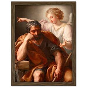 Fine Art Prints Anton Raphael Mengs The Dream Of St Joseph Large Framed Art Print Poster Wall Decor 18x24 Fine Art Prints Anton Raphael Mengs The Dream Of St Joseph Large Framed Art Print Poster Wall Decor 18x24
