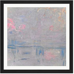 Fine Art Prints Monet Claude Charing Cross Bridge Crossed Square Wooden Framed Wall Art Print Picture 16X16 Inch Fine Art Prints Monet Claude Charing Cross Bridge Crossed Square Wooden Framed Wall Art Print Picture 16X16 Inch