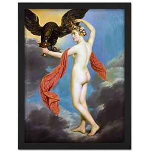 Artery8 Diez Hebe With Jupiter As Eagle Mythology Painting Artwork Framed Wall Art Print 18X24 Inch Artery8 Diez Hebe With Jupiter As Eagle Mythology Painting Artwork Framed Wall Art Print 18X24 Inch