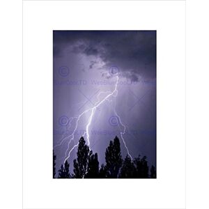 Wee Blue Coo Skyscape Weather Lightning Forks Storm Wall Art Print Wee Blue Coo Skyscape Weather Lightning Forks Storm Wall Art Print