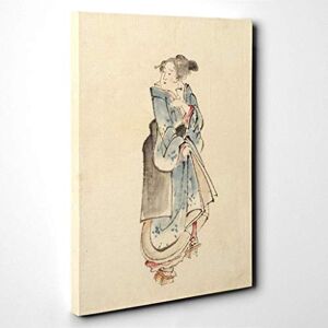 Big Box Art Wall Hokusai Woman Walking Japanese Oriental Art Canvas Print Gallery Wrapped 30mm Frame Wall Art 30x20 inches Ready to Hang Asian People Picture Living Room Bedroom Lounge Office Big Box Art Wall Hokusai Woman Walking Japanese Oriental Art Canvas Print Gallery Wrapped 30mm Frame Wall Art 30x20 inches Ready to Hang Asian People Picture Living Room Bedroom Lounge Office