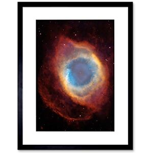 Wee Blue Coo Hubble Space Telescope View Of The Helix Nebula Framed Wall Art Print Wee Blue Coo Hubble Space Telescope View Of The Helix Nebula Framed Wall Art Print