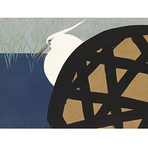 Artery8 Kamisaka Sekka White Heron Reeds Japanese Painting Large Wall Art Poster Print Thick Paper 18X24 Inch Artery8 Kamisaka Sekka White Heron Reeds Japanese Painting Large Wall Art Poster Print Thick Paper 18X24 Inch
