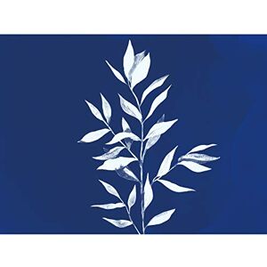 Wee Blue Coo Cobalt Botanics Plant Leaves Watercolour Large Wall Art Poster Print Thick Paper 18X24 Inch Wee Blue Coo Cobalt Botanics Plant Leaves Watercolour Large Wall Art Poster Print Thick Paper 18X24 Inch