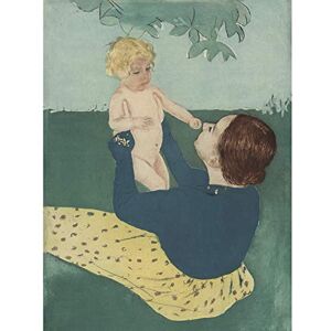 Fine Art Prints Cassatt Under Chestnut Tree Painting Large Wall Art Poster Print Thick Paper 18X24 Inch Fine Art Prints Cassatt Under Chestnut Tree Painting Large Wall Art Poster Print Thick Paper 18X24 Inch