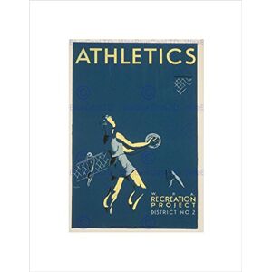 Wee Blue Coo Fitness Health Athletics Basketball Chicago Vintage Advert Art Wall Art Print Wee Blue Coo Fitness Health Athletics Basketball Chicago Vintage Advert Art Wall Art Print