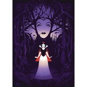 Komar Disney Snow White Evil Queen Wall Picture Size 50 x 70 cm Children's Room Wall Decoration Komar Disney Snow White Evil Queen Wall Picture Size 50 x 70 cm Children's Room Wall Decoration