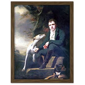 Fine Art Prints Raeburn Portrait Sir Walter Scott Dogs Painting Large Framed Art Print Poster Wall Decor 18x24 in Fine Art Prints Raeburn Portrait Sir Walter Scott Dogs Painting Large Framed Art Print Poster Wall Decor 18x24 in