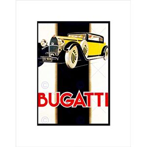 Wee Blue Coo Ad Car Automobile Car Yellow Italian Classic Old Retro Cool Art Wall Art Print Wee Blue Coo Ad Car Automobile Car Yellow Italian Classic Old Retro Cool Art Wall Art Print