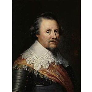 Artery8 De Geest Portrait Ernst Casimir I Count Nassau Premium Wall Art Canvas Print 18X24 Inch Artery8 De Geest Portrait Ernst Casimir I Count Nassau Premium Wall Art Canvas Print 18X24 Inch