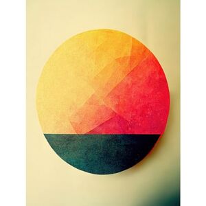 Doppelganger33 LTD Minimalist Geometric Textured Sun Illustration Warm Yellow Orange Red Large Wall Art Poster Print Thick Paper 18X24 Inch Doppelganger33 LTD Minimalist Geometric Textured Sun Illustration Warm Yellow Orange Red Large Wall Art Poster Print Thick Paper 18X24 Inch