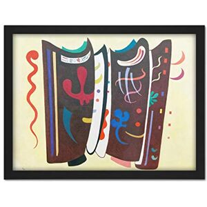 Fine Art Prints Kandinsky Brown Supplement Colourful Abstract Painting Large Framed Art Print Poster Wall Decor 18x24 in Fine Art Prints Kandinsky Brown Supplement Colourful Abstract Painting Large Framed Art Print Poster Wall Decor 18x24 in