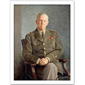Fine Art Prints Thomas Edgar Stephens George C Marshall Large Framed Art Print Poster Wall Decor 18x24 Fine Art Prints Thomas Edgar Stephens George C Marshall Large Framed Art Print Poster Wall Decor 18x24
