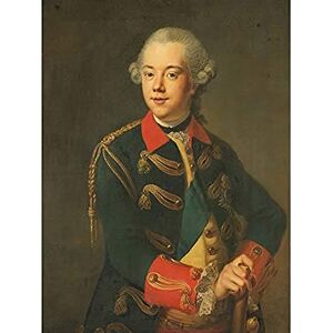 Artery8 Ziesenis Portrait William V Prince Orange Art Print Canvas Premium Wall Decor Poster Mural Artery8 Ziesenis Portrait William V Prince Orange Art Print Canvas Premium Wall Decor Poster Mural