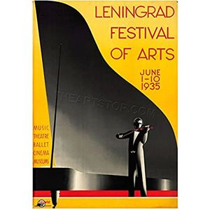 Wee Blue Coo Ad Exhibition Festival Leningrad Piano Violin Wall Art Print Wee Blue Coo Ad Exhibition Festival Leningrad Piano Violin Wall Art Print