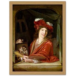 Artery8 Adriaen Van Der Werff A Young Painter Painting Artwork Framed Wall Art Print 18X24 Inch Artery8 Adriaen Van Der Werff A Young Painter Painting Artwork Framed Wall Art Print 18X24 Inch