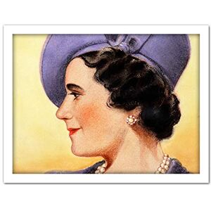 Fine Art Prints Timym Portrait Queen Elizabeth (Bowes-Lyon) England Painting Artwork Framed Wall Art Print 18X24 Inch Fine Art Prints Timym Portrait Queen Elizabeth (Bowes-Lyon) England Painting Artwork Framed Wall Art Print 18X24 Inch