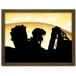 Fine Art Prints Hughel Military USA F-15 Eagle Fighter Pilot Photo Artwork Framed Wall Art Print 18X24 Inch Fine Art Prints Hughel Military USA F-15 Eagle Fighter Pilot Photo Artwork Framed Wall Art Print 18X24 Inch