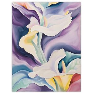 Artery8 Abstract Calla Lily Flowers Watercolour Painting For Living Room Unframed Wall Art Print Poster Home Decor Artery8 Abstract Calla Lily Flowers Watercolour Painting For Living Room Unframed Wall Art Print Poster Home Decor