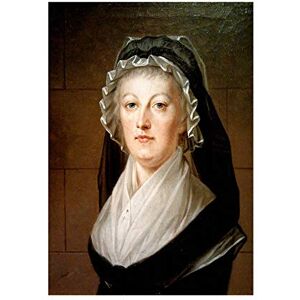 Wee Blue Coo Painting Portrait Kucharsky Marie Antoinette Temple Wall Art Print Wee Blue Coo Painting Portrait Kucharsky Marie Antoinette Temple Wall Art Print