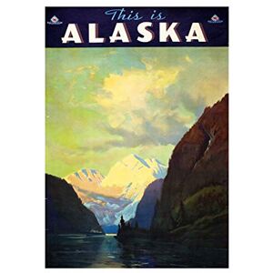 Wee Blue Coo Travel Tourism Alaska Lake Mountain Fjord New Picture Wall Art Print Wee Blue Coo Travel Tourism Alaska Lake Mountain Fjord New Picture Wall Art Print