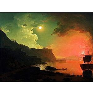 Fine Art Prints Wright Derby Volcano Vesuvius Posillipo Eruption Painting Art Print Canvas Premium Wall Decor Poster Mural Fine Art Prints Wright Derby Volcano Vesuvius Posillipo Eruption Painting Art Print Canvas Premium Wall Decor Poster Mural