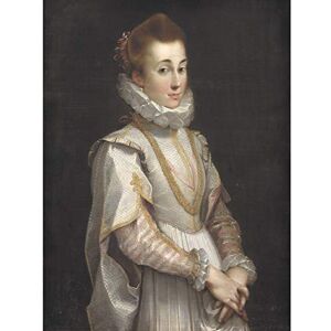 Fine Art Prints Barocci Portrait Of Young Lady Painting Large Wall Art Poster Print Thick Paper 18X24 Inch Fine Art Prints Barocci Portrait Of Young Lady Painting Large Wall Art Poster Print Thick Paper 18X24 Inch