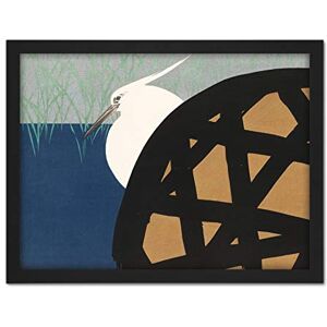 Artery8 Kamisaka Sekka White Heron Reeds Japanese Painting Artwork Framed Wall Art Print 18X24 Inch Artery8 Kamisaka Sekka White Heron Reeds Japanese Painting Artwork Framed Wall Art Print 18X24 Inch