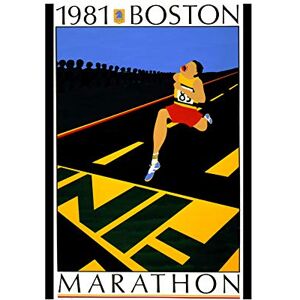 Wee Blue Coo Sport Ad Boston Marathon 1981 Race Run Finish Line Wall Art Print Wee Blue Coo Sport Ad Boston Marathon 1981 Race Run Finish Line Wall Art Print