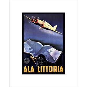 Wee Blue Coo Travel Transport Airline Aeroplane Map Atlas Italy Wall Art Print Wee Blue Coo Travel Transport Airline Aeroplane Map Atlas Italy Wall Art Print