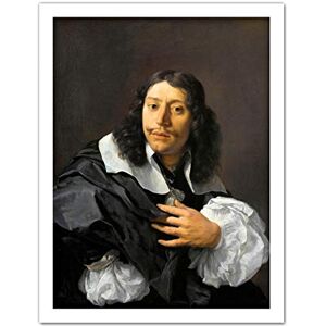 Artery8 Rembrandt Van Rijn Selfportrait Life Drawing Artwork Framed Wall Art Print 18X24 Inch Artery8 Rembrandt Van Rijn Selfportrait Life Drawing Artwork Framed Wall Art Print 18X24 Inch