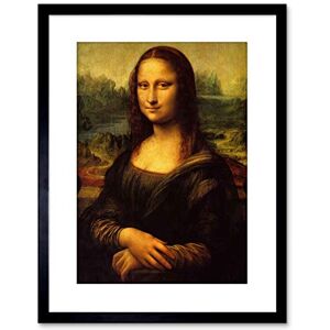 Wee Blue Coo PAINTING PORTRAIT STUDY DA VINCI MONA LISA DETAIL FRAMED PRINT F97X3162 Wee Blue Coo PAINTING PORTRAIT STUDY DA VINCI MONA LISA DETAIL FRAMED PRINT F97X3162