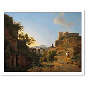 Artery8 Knip Gulf Naples Island Ischia In Distance Painting Art Print Framed Poster Wall Decor 12x16 inch Artery8 Knip Gulf Naples Island Ischia In Distance Painting Art Print Framed Poster Wall Decor 12x16 inch