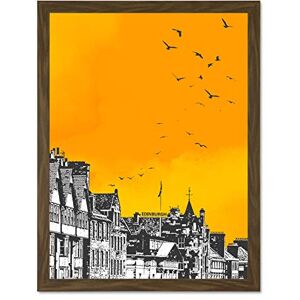 Wee Blue Coo Rooftop Birds Edinburgh 18x24 Large Framed Art Print Poster Wall Decor 18x24 inch Wee Blue Coo Rooftop Birds Edinburgh 18x24 Large Framed Art Print Poster Wall Decor 18x24 inch