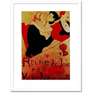 Wee Blue Coo Toulouse Lautrec Ad Entertainment 1892 Picture Framed Wall Art Print Wee Blue Coo Toulouse Lautrec Ad Entertainment 1892 Picture Framed Wall Art Print