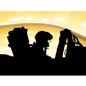 Fine Art Prints Hughel Military USA F-15 Eagle Fighter Pilot Photo Large Wall Art Poster Print Thick Paper 18X24 Inch Fine Art Prints Hughel Military USA F-15 Eagle Fighter Pilot Photo Large Wall Art Poster Print Thick Paper 18X24 Inch