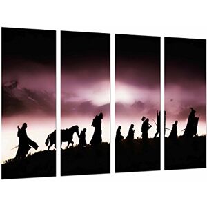 Cuadros Camara Cuadros Cámara Poster Lord of The Rings, Characters, Silhouette, Size: 131 x 62 cm XXL Cuadros Camara Cuadros Cámara Poster Lord of The Rings, Characters, Silhouette, Size: 131 x 62 cm XXL