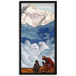 Fine Art Prints Roerich Pearl Of Searching Symbolist Landscape Painting Long Framed Art Print Wall Poster 25x12 inch Fine Art Prints Roerich Pearl Of Searching Symbolist Landscape Painting Long Framed Art Print Wall Poster 25x12 inch