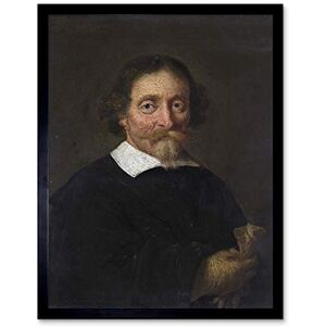 Artery8 Meynderts Doncker Portrait Of Man Painting Art Print Framed Poster Wall Decor 12x16 inch Artery8 Meynderts Doncker Portrait Of Man Painting Art Print Framed Poster Wall Decor 12x16 inch