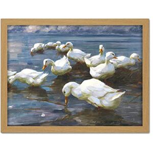 Fine Art Prints Koester Ducks Lake Birds Nature Painting Large Framed Art Print Poster Wall Decor 18x24 in Fine Art Prints Koester Ducks Lake Birds Nature Painting Large Framed Art Print Poster Wall Decor 18x24 in